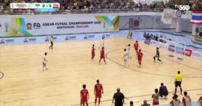 Thái Lan 2-1 Indonesia: Đội chủ nhà lên ngôi vô địch Futsal Đông Nam Á 2026