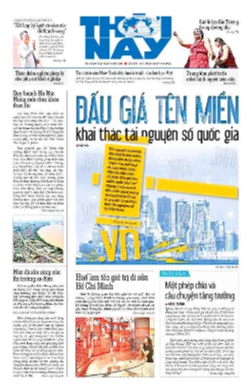 Thời Nay: Đấu giá tên miền .vn, xe điện lên ngôi và âm nhạc quân đội