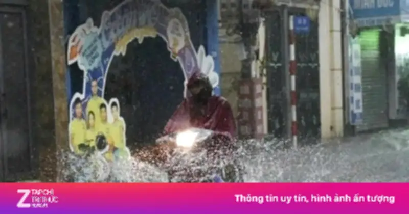 Thời tiết 27/4: Bắc Bộ mưa rào, Hà Nội có nơi mưa to