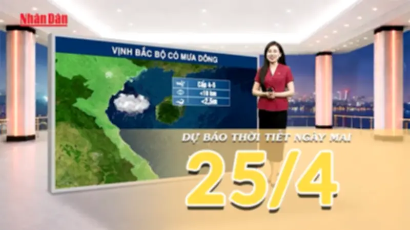 Thời tiết hôm nay: Miền Bắc giảm mưa, Trung Bộ còn dông, Nam Bộ nắng nóng