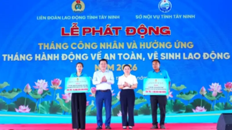 Tháng Công nhân 2026 tại Tây Ninh: Lan tỏa tinh thần đổi mới sáng tạo