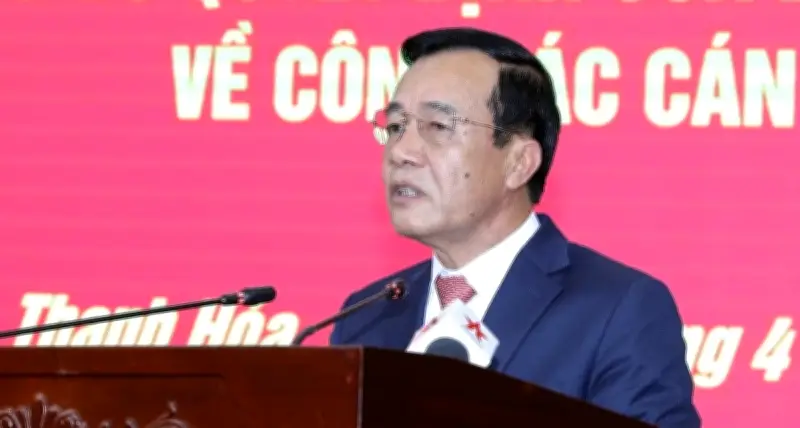 Thượng tướng Lê Đức Thái được chỉ định giữ chức Bí thư Tỉnh ủy Thanh Hóa nhiệm kỳ 2026-2031