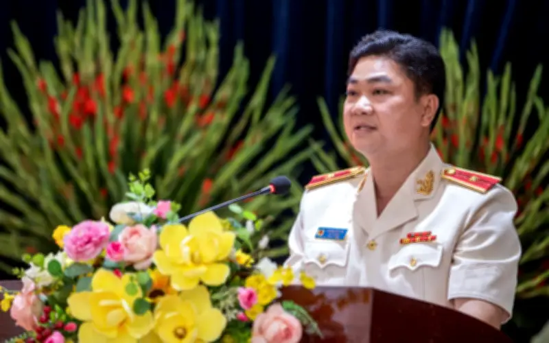 Thượng tướng Nguyễn Ngọc Lâm chỉ đạo lễ bàn giao chức vụ Cục trưởng Cảnh sát PCCC và CNCH