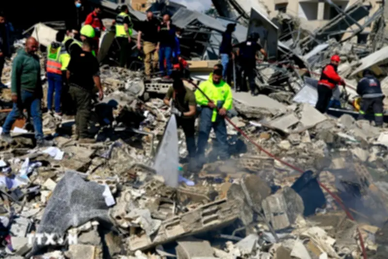 Thương vong tăng mạnh trong các cuộc không kích do Israel tiến hành tại Lebanon