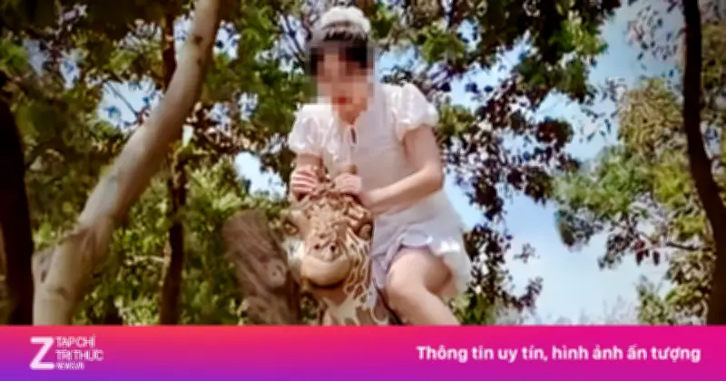 Thảo Cầm Viên Sài Gòn cảnh báo du khách trước trào lưu leo tượng chụp ảnh nguy hiểm