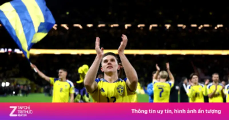 Thụy Điển Lách Khe Cửa Hẹp, Giành Vé World Cup 2026 Dù Thành Tích Vòng Loại Thảm Hại