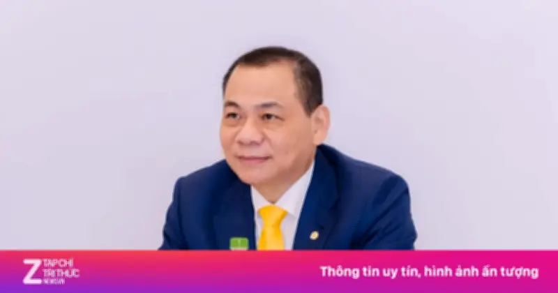 Tài sản tỷ phú Phạm Nhật Vượng tăng gần 5 tỷ USD sau nửa tháng, củng cố vị trí số một Đông Nam Á