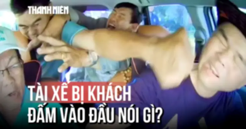 Tài xế bị đâm vào đầu vì lái xe chậm: Tổn thương não nghiêm trọng
