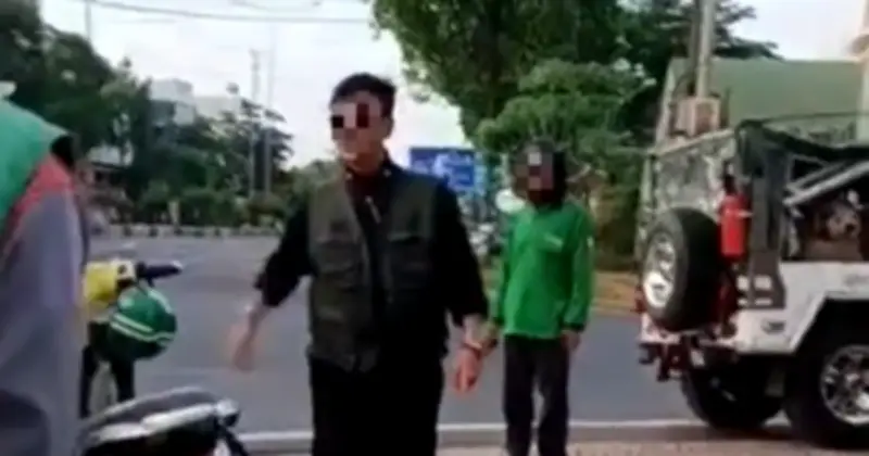 Tài xế Jeep đang tại ngoại lái xe ngược chiều, đe dọa tài xế xe ôm ở Đắk Lắk