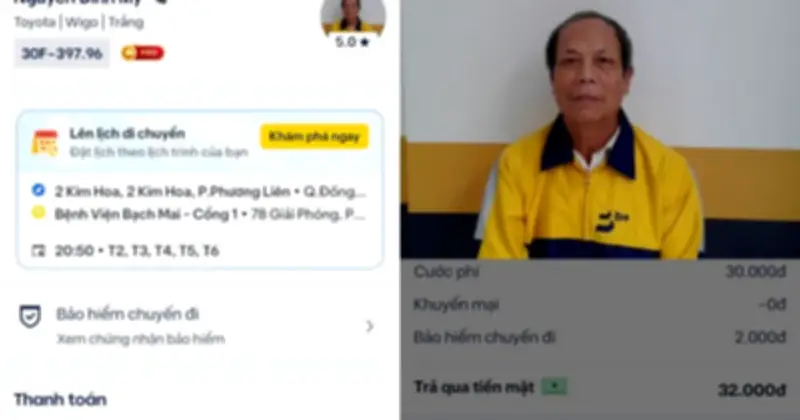 Tài xế từ chối tiền, an ủi người con đưa mẹ ung thư đi cấp cứu gây xúc động