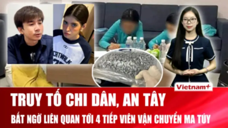 Tin nóng 60 giây: Nghệ sĩ dính ma túy, trường học dùng thịt bẩn, Hà Nội miễn phí xe buýt