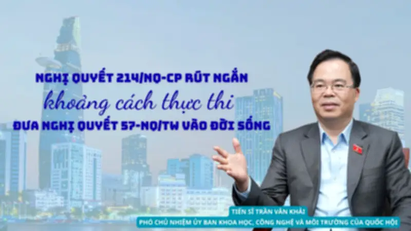 Tiến sĩ Trần Văn Khải phân tích vai trò các nghị quyết lớn trong phát triển đất nước