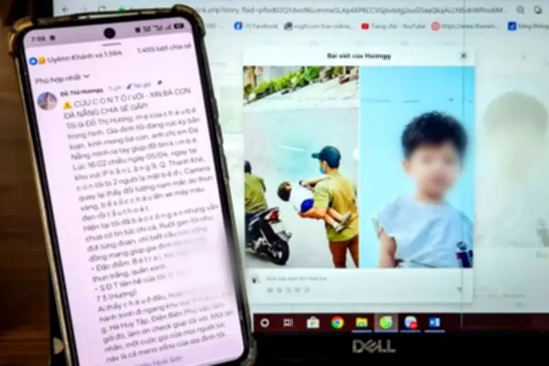 Tin trẻ bị bắt cóc, mẹ lên mạng kêu cứu: Vỏ bìa đất lộ diện kẻ lừa đảo