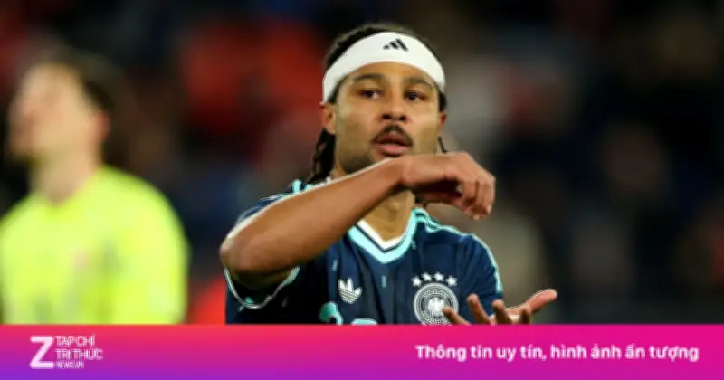 Tiền vệ Serge Gnabry chính thức lỡ hẹn World Cup 2026 vì chấn thương nặng