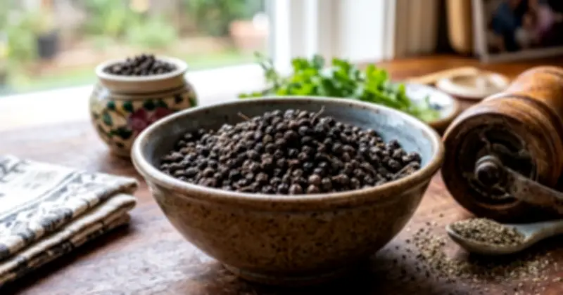 Tiêu Đen - Chìa Khóa Tăng Cường Hấp Thu Dưỡng Chất Từ Thực Phẩm Hằng Ngày