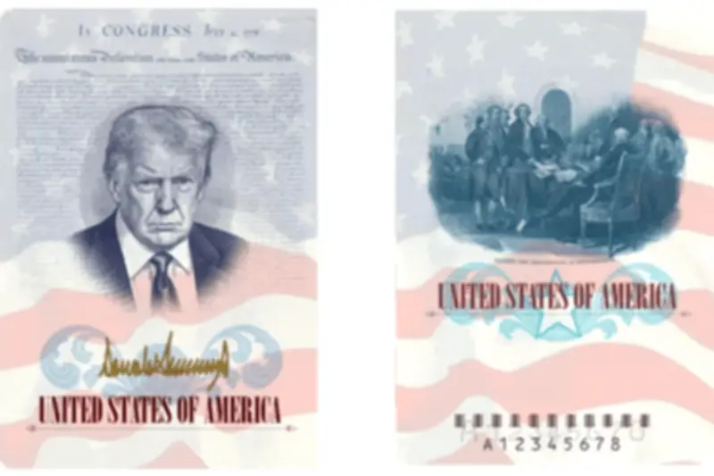 Tên ông Trump xuất hiện khắp nước Mỹ: Từ hộ chiếu, tiền xu đến máy bay chiến đấu