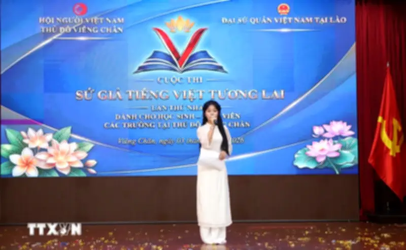 Tôn vinh tiếng Việt: Câu nói 'giữ gìn quan hệ đặc biệt Việt Nam - Lào mãi vững bền'