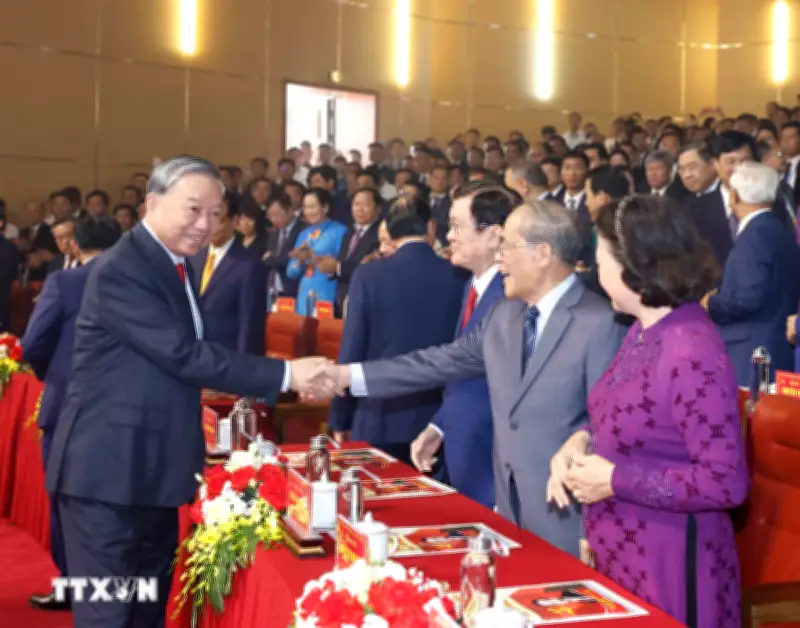 Tổng Bí thư, Chủ tịch nước dự kỷ niệm 120 năm ngày sinh Tổng Bí thư Hà Huy Tập