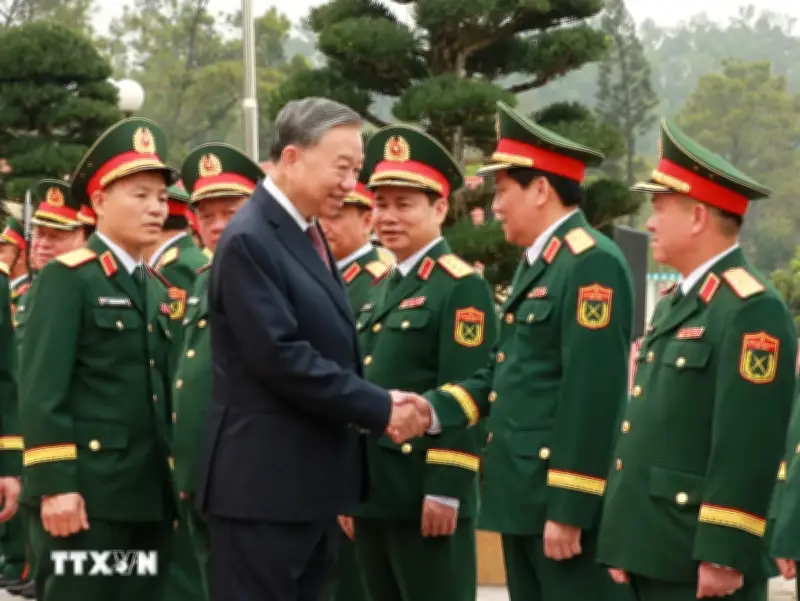 Tổng Bí thư, Chủ tịch nước dự lễ đón nhận danh hiệu Anh hùng LLVTND của Quân khu 3