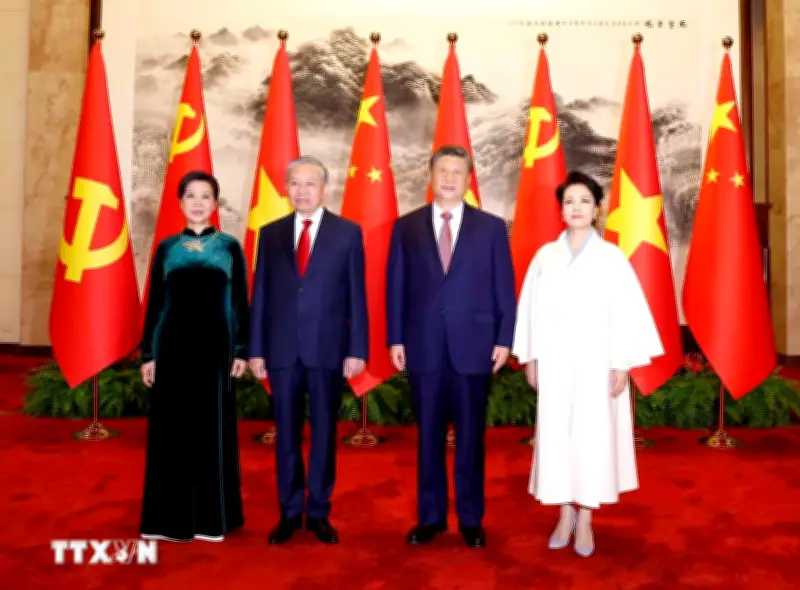 Tổng Bí thư, Chủ tịch nước Tô Lâm hội đàm với Tổng Bí thư, Chủ tịch Trung Quốc