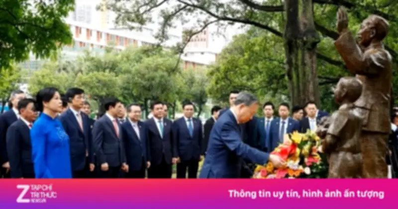 Tổng Bí thư, Chủ tịch nước Tô Lâm thăm di tích Khu học xá Trung ương tại Trung Quốc