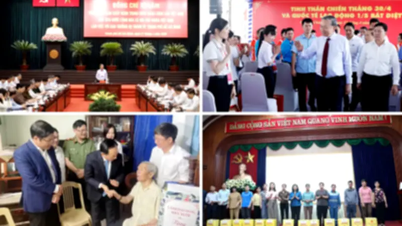 Tổng Bí thư, Chủ tịch nước Tô Lâm thăm và làm việc tại TP.HCM, Tây Ninh