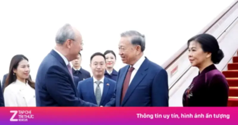Tổng Bí thư, Chủ tịch nước Tô Lâm và Phu nhân bắt đầu thăm cấp Nhà nước tại Trung Quốc