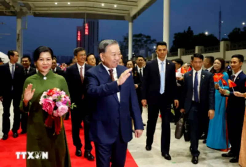 Tổng Bí thư, Chủ tịch nước Tô Lâm và Phu nhân thăm thành phố Nam Ninh, Trung Quốc