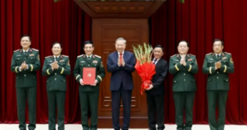 Tổng Bí thư Tô Lâm chủ trì hội nghị công bố quyết định nhân sự của Bộ Chính trị