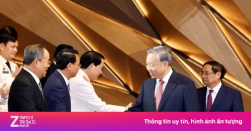 Tổng Bí thư Tô Lâm dự Lễ kỷ niệm 80 năm Tham mưu Công an Nhân dân