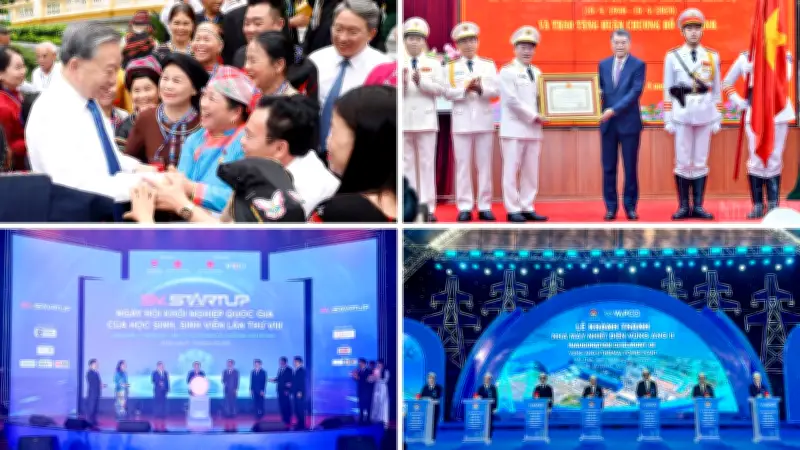 Tổng Bí thư Tô Lâm gặp gỡ già làng, trưởng bản nhân Ngày Văn hóa các dân tộc Việt Nam