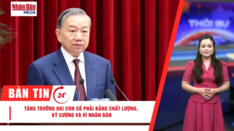 Tổng Bí thư Tô Lâm ký kết luận phát triển kinh tế 2026-2030, nhấn mạnh mục tiêu tăng trưởng hai con số