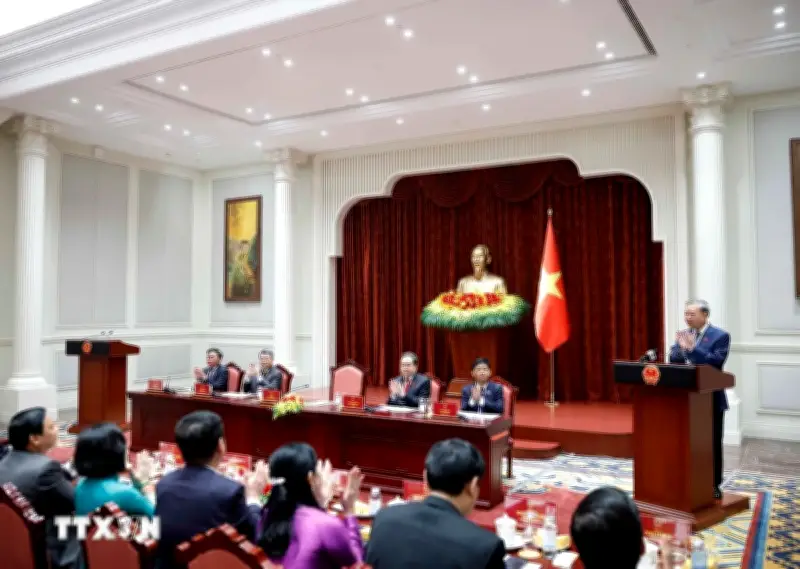 Tổng Bí thư Tô Lâm đánh giá cao vai trò đại biểu Quốc hội dân tộc thiểu số