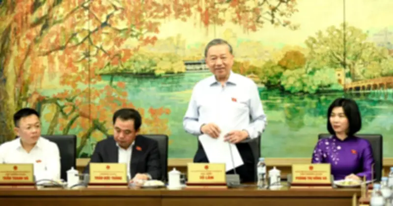 Tổng Bí thư Tô Lâm nhấn mạnh sửa luật Thủ đô: Quy hoạch phải có tầm nhìn, tránh tư duy nhiệm kỳ