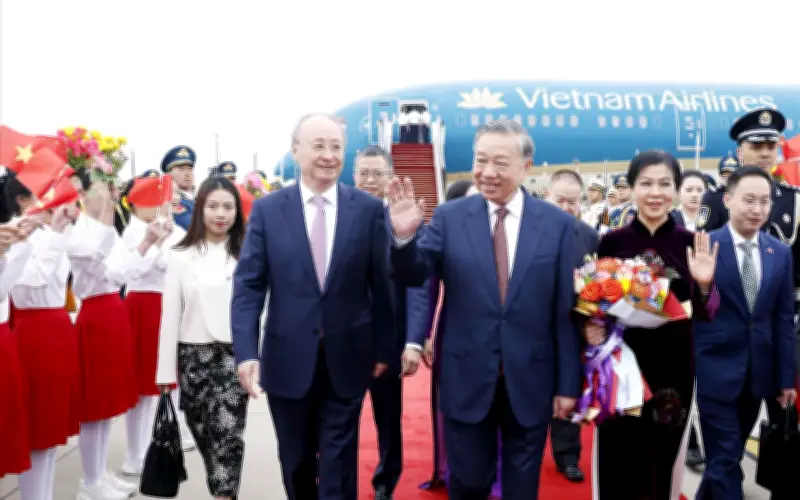 Tổng Bí thư Tô Lâm thăm Trung Quốc, mở ra chương mới trong quan hệ song phương