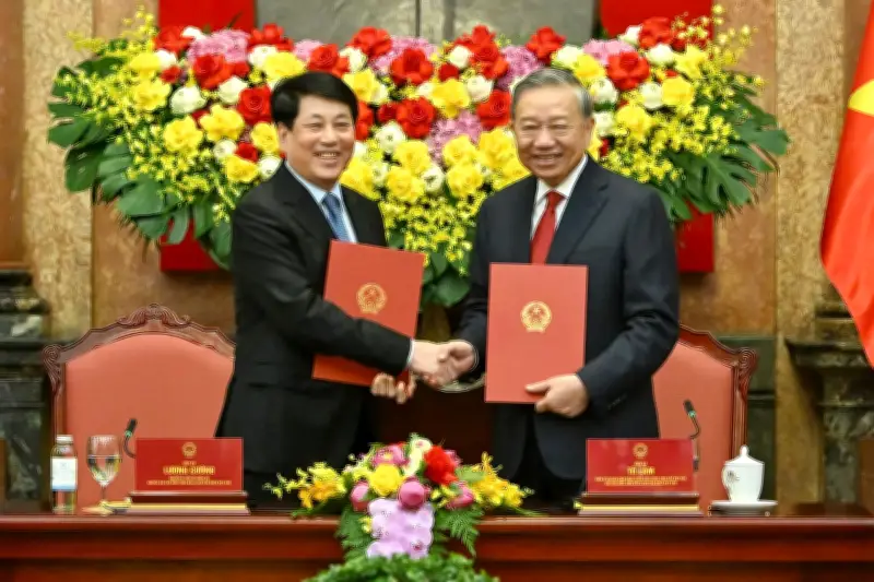 Tổng Bí thư Tô Lâm tiếp nhận chức Chủ tịch nước trong lễ bàn giao long trọng