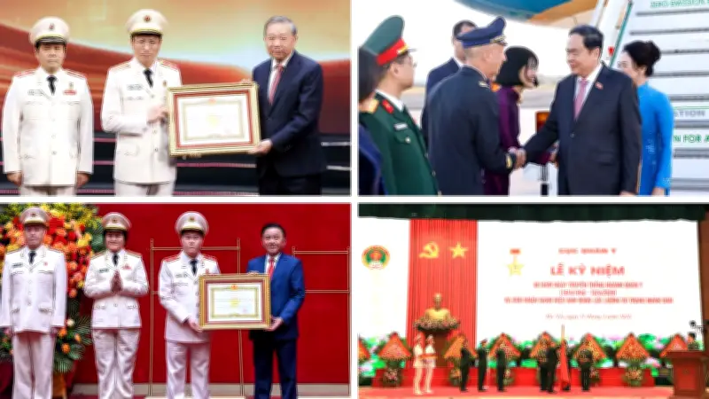 Tổng Bí thư Tô Lâm trao danh hiệu Anh hùng cho lực lượng Tham mưu Công an