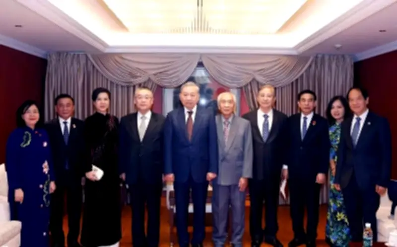 Tổng Bí thư Tô Lâm tri ân sự giúp đỡ của các chuyên gia Trung Quốc trong kháng chiến