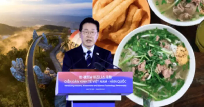Tổng thống Hàn Quốc ví phở là món ăn quốc dân Việt-Hàn