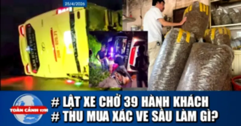 Toàn cảnh 17h: Lật xe chở 39 hành khách, trường gà 1.200 tỉ