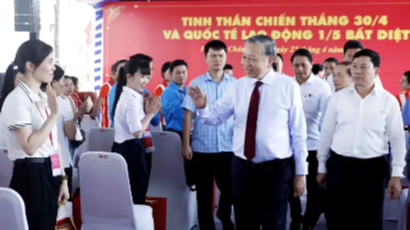 Toàn văn bài nói chuyện của Tổng Bí thư, Chủ tịch nước Tô Lâm với công nhân TP.HCM