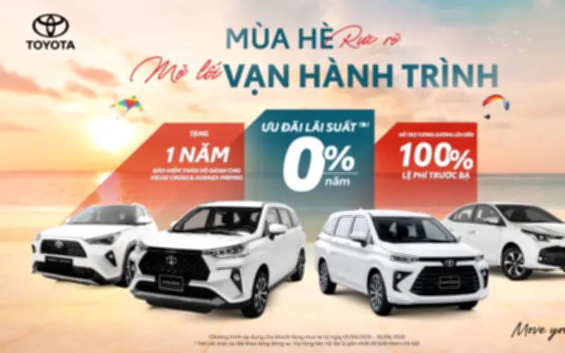 Toyota ưu đãi lớn đến hết tháng 4: Tiết kiệm tới 75 triệu đồng cho Veloz Cross