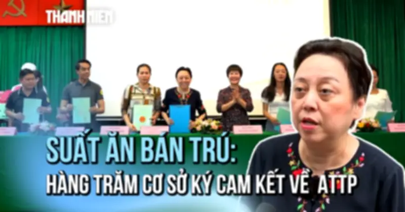 TP.HCM: Hàng trăm đơn vị cung ứng suất ăn bán trú ký cam kết đảm bảo an toàn thực phẩm