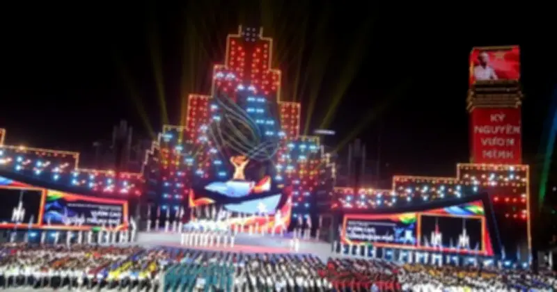 TP.HCM Khai Mạc Hoành Tráng Đại Hội Thể Dục Thể Thao Lần Thứ Nhất