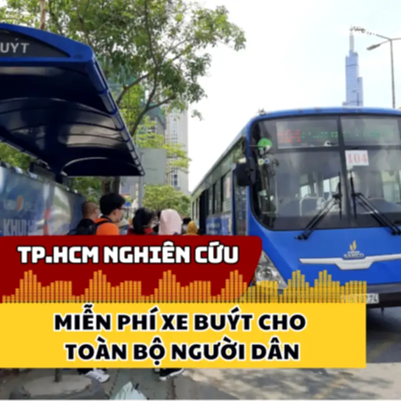 TP.HCM nghiên cứu miễn phí xe buýt cho toàn bộ người dân, hướng tới giao thông công cộng bền vững