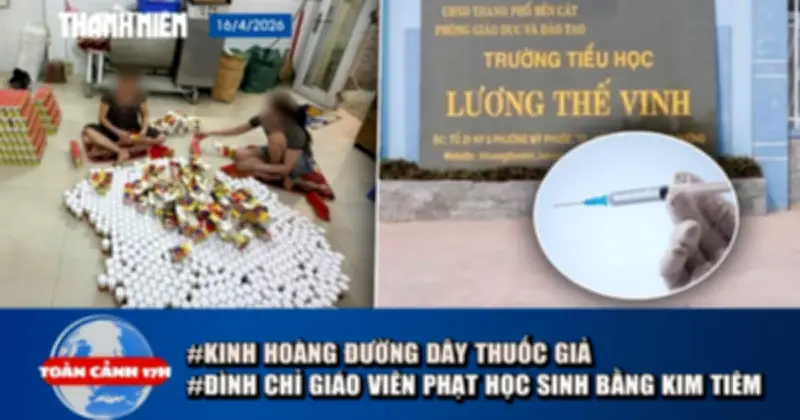 TP.HCM tạm đình chỉ giáo viên phạt học sinh bằng kim tiêm, mưa vàng giải nhiệt khắp nước