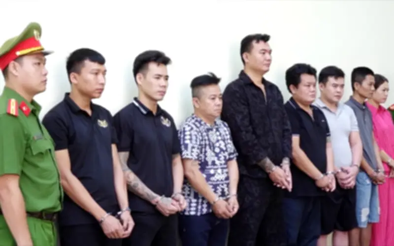 TP.HCM triệt phá đường dây đòi nợ thuê núp bóng công ty, khởi tố 9 đối tượng