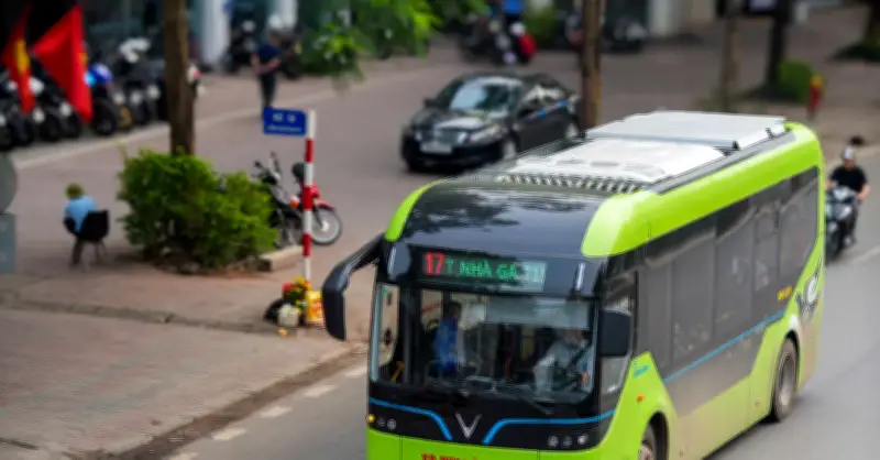 Transerco Hà Nội triển khai xe buýt điện và điều chỉnh chỉ tiêu dịch vụ từ 1/4/2026