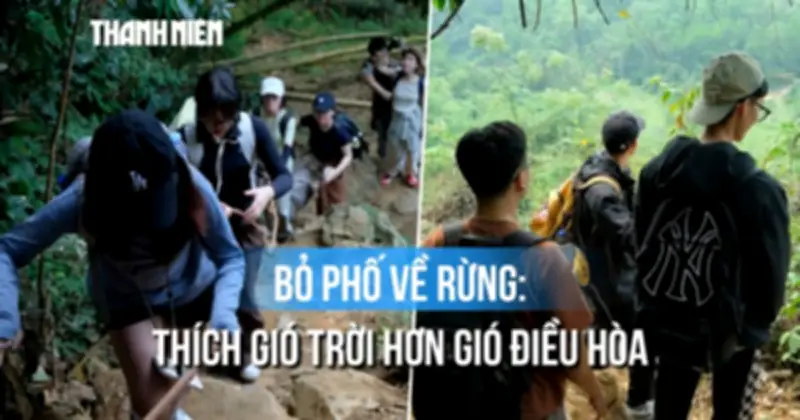 Trekking trở thành xu hướng giải trí cuối tuần, thu hút đa dạng đối tượng ở Hà Nội