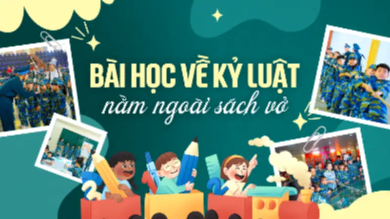 Trại hè quân đội: Giải pháp rèn kỷ luật tự quản cho thế hệ Alpha tại Hà Nội